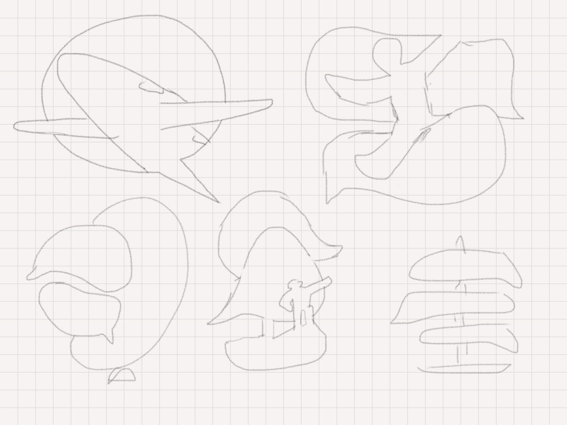 Rough sketches